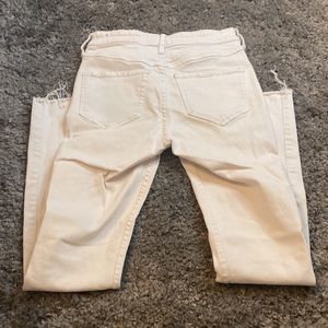 White Abercrombie and Fitch jeans 2